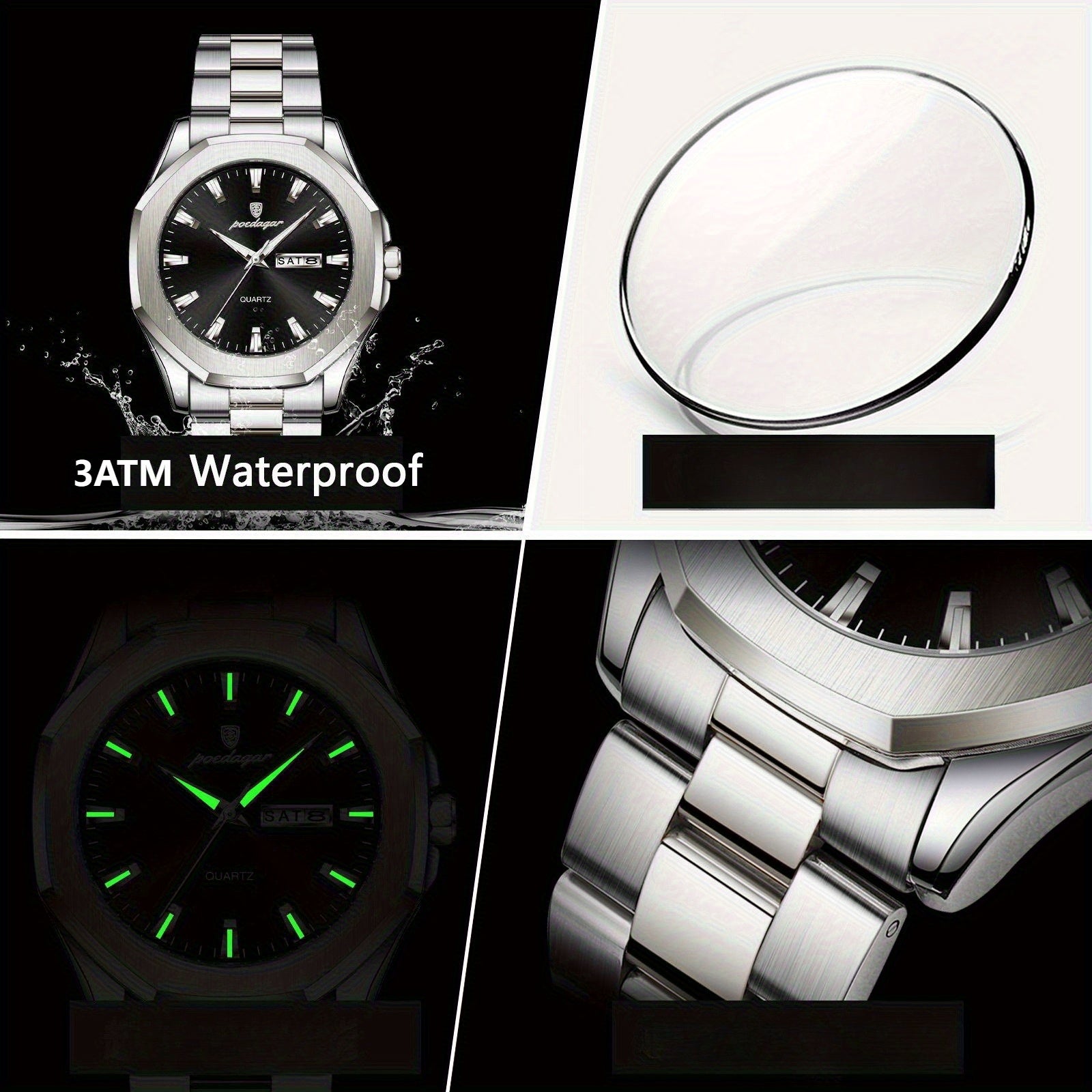 Luxury Quartz Watch for Men – Waterproof Business Style