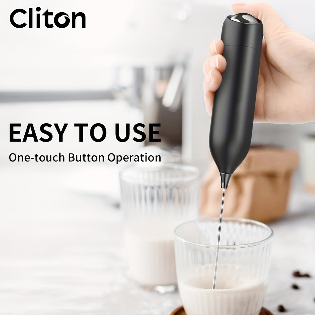 Electric Milk Frother – Portable Coffee Foam Maker