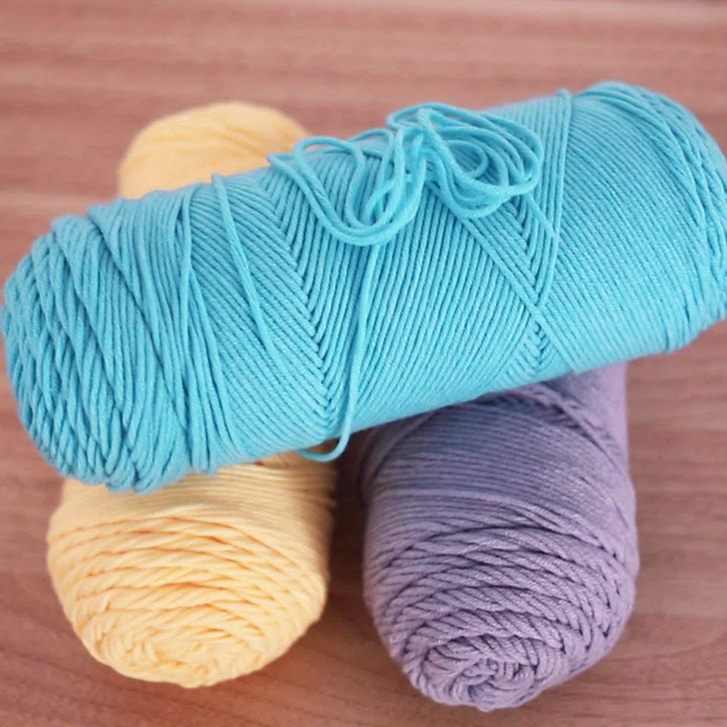 400g Multicolor Knitting Yarn – Soft Acrylic Yarn for DIY Projects