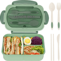 1000ml Bento Lunch Box – Leakproof 3-Compartment Food Container