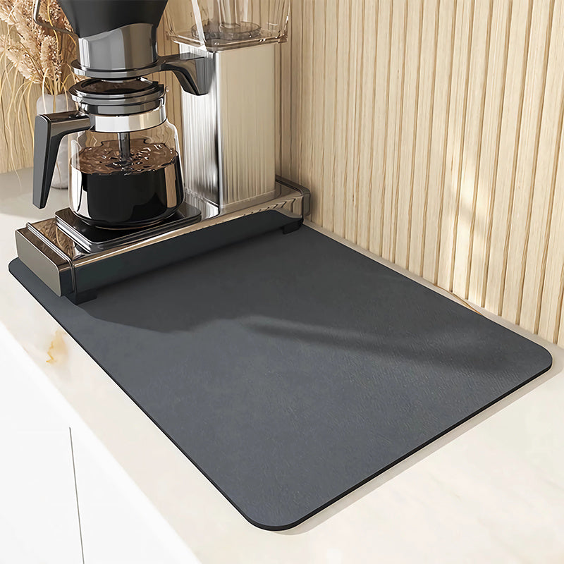 Quick-Dry Kitchen Drain Mat – Super Absorbent Non-Slip Dish Drying Mat