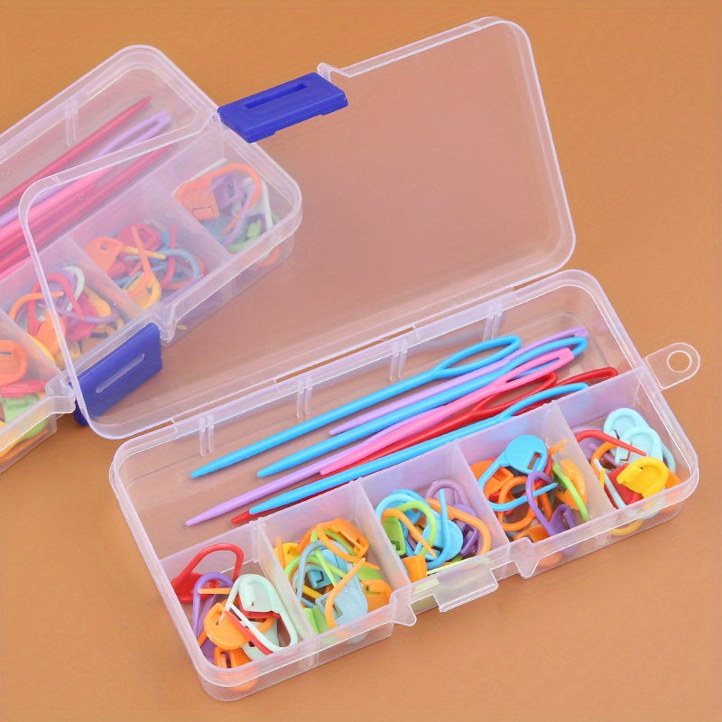 61-Piece Crochet & Knitting Kit – Complete DIY Craft Tool Set