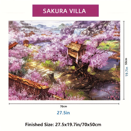 1000-Piece Sakura Cherry Blossom Puzzle