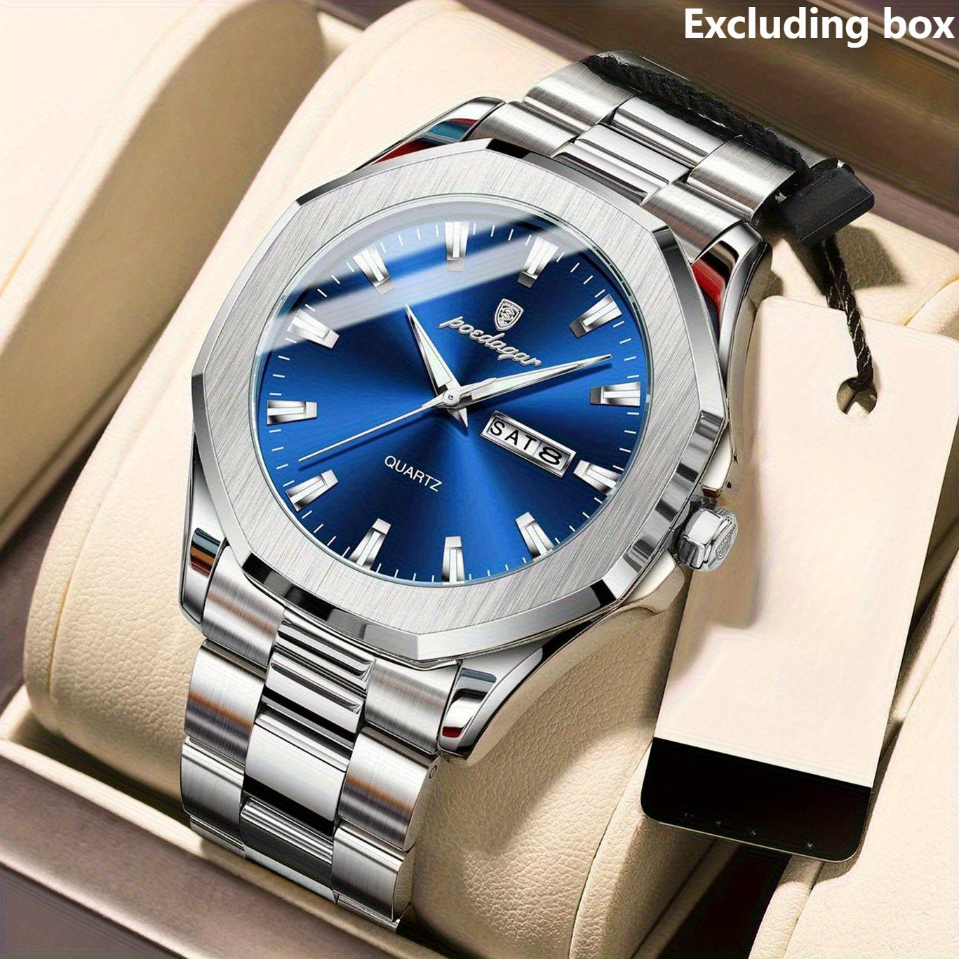 Luxury Quartz Watch for Men – Waterproof Business Style