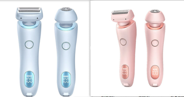 2-in-1 Women’s Electric Hair Remover – USB Rechargeable Wet & Dry Shaver