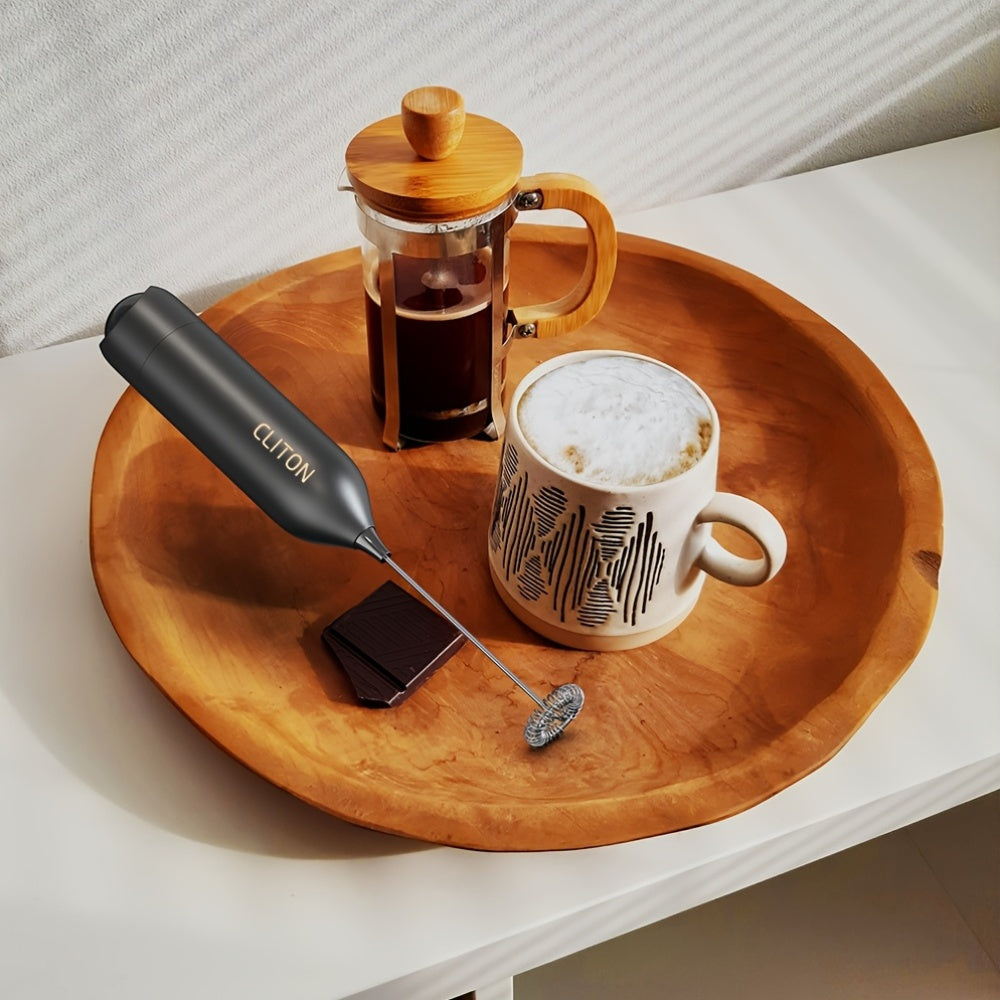 Electric Milk Frother – Portable Coffee Foam Maker