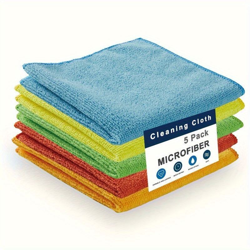 Ultra-Fine Microfiber Cleaning Cloths – Super Absorbent & Streak-Free