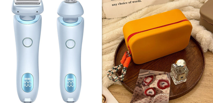 2-in-1 Women’s Electric Hair Remover – USB Rechargeable Wet & Dry Shaver