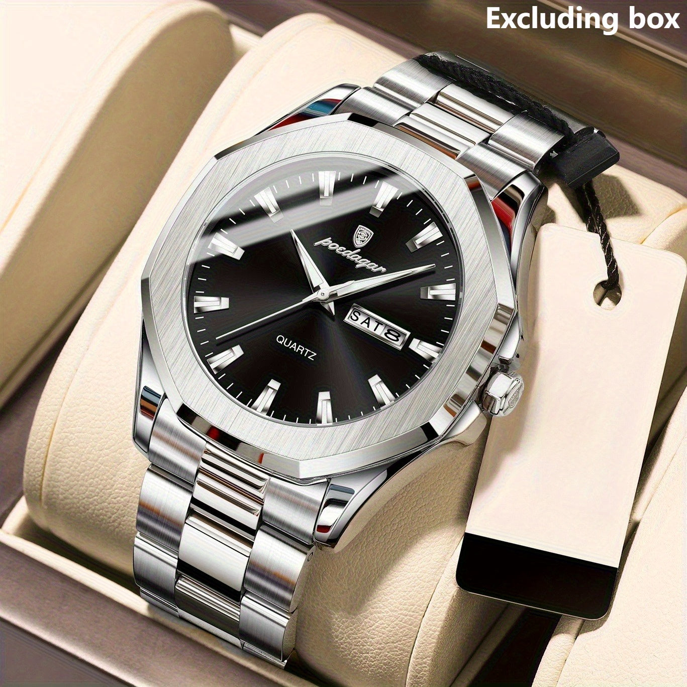 Luxury Quartz Watch for Men – Waterproof Business Style