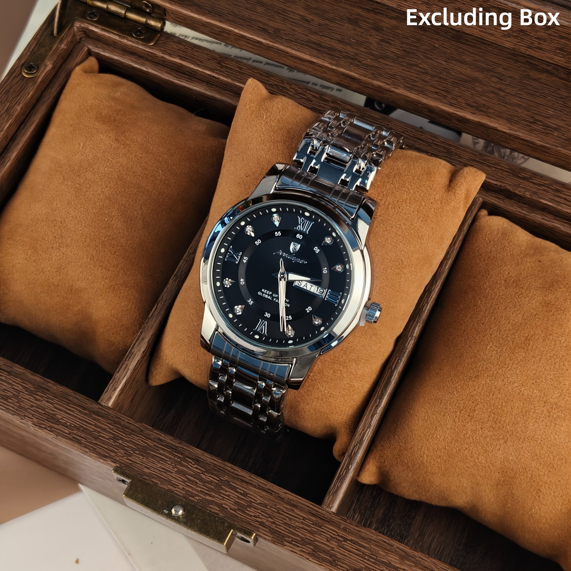 Luxury Sports Calendar Casual Fashion Men's Quartz Watch