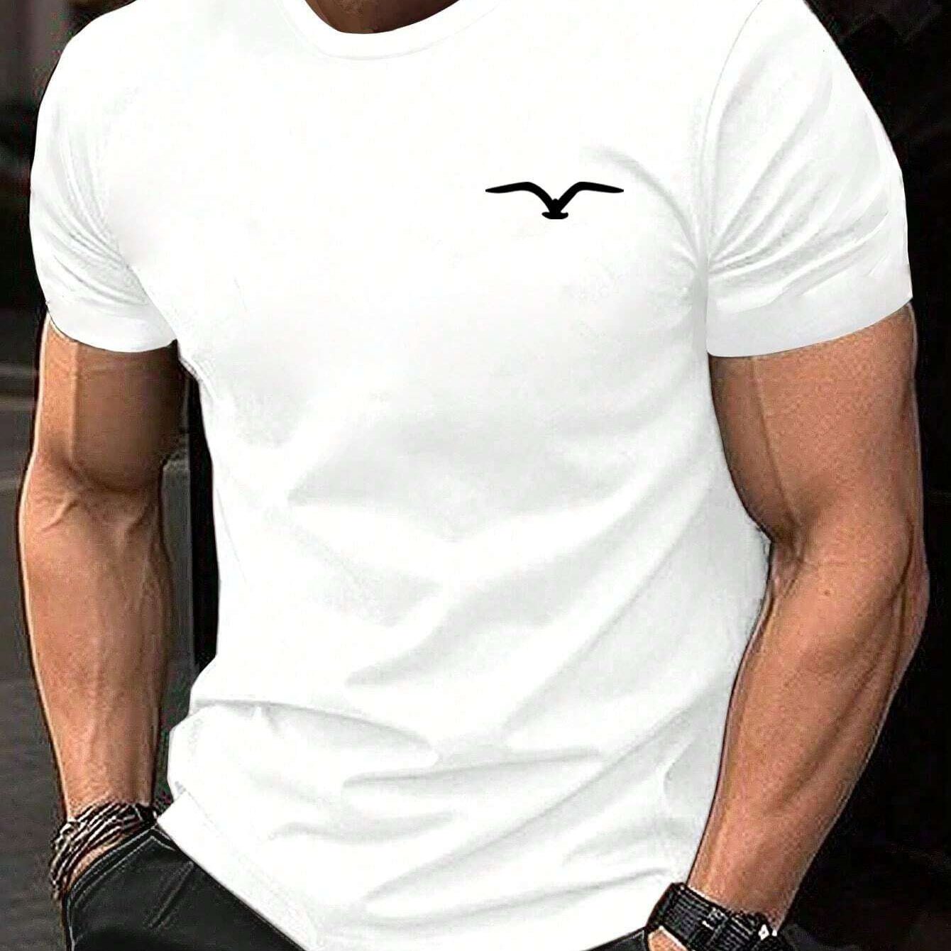 Men’s Classic White Cotton T-Shirt – Everyday Minimalist Te