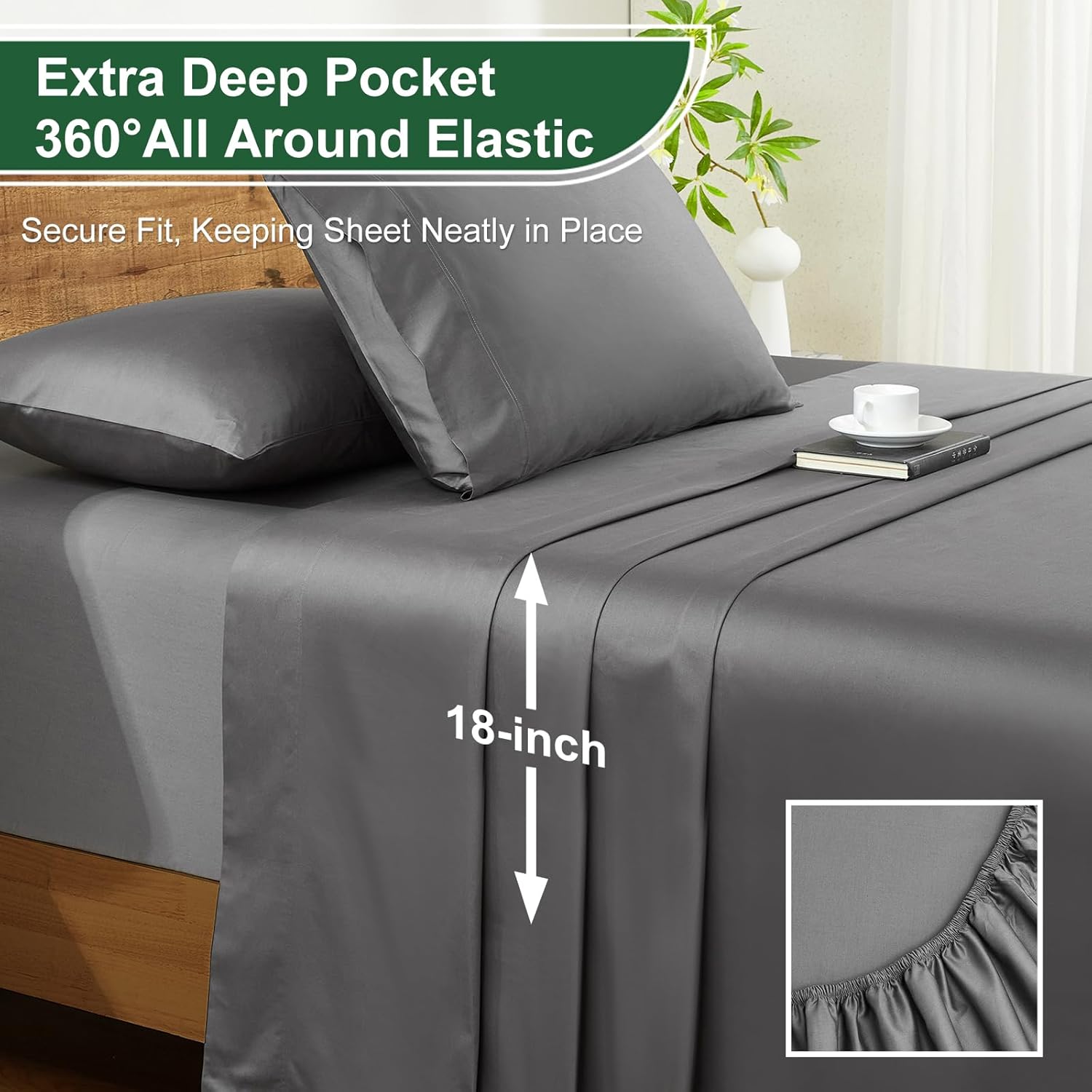 Luxury Bamboo Bed Sheet Set