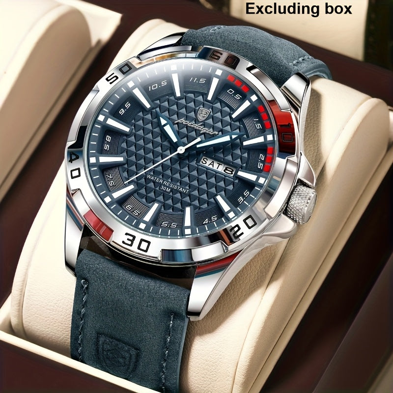 Casual Sports Watch for Men – Waterproof Quartz Wristwatch