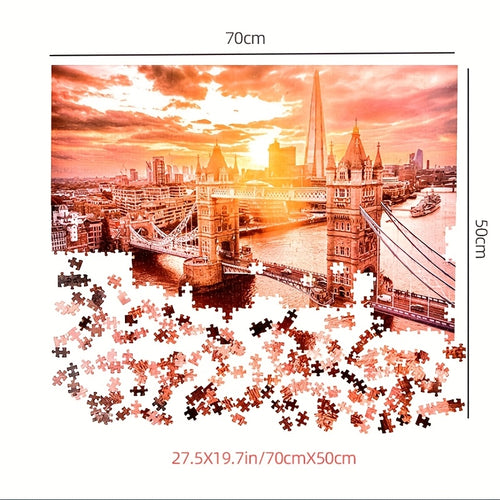 1000-Piece London Bridge Jigsaw Puzzle
