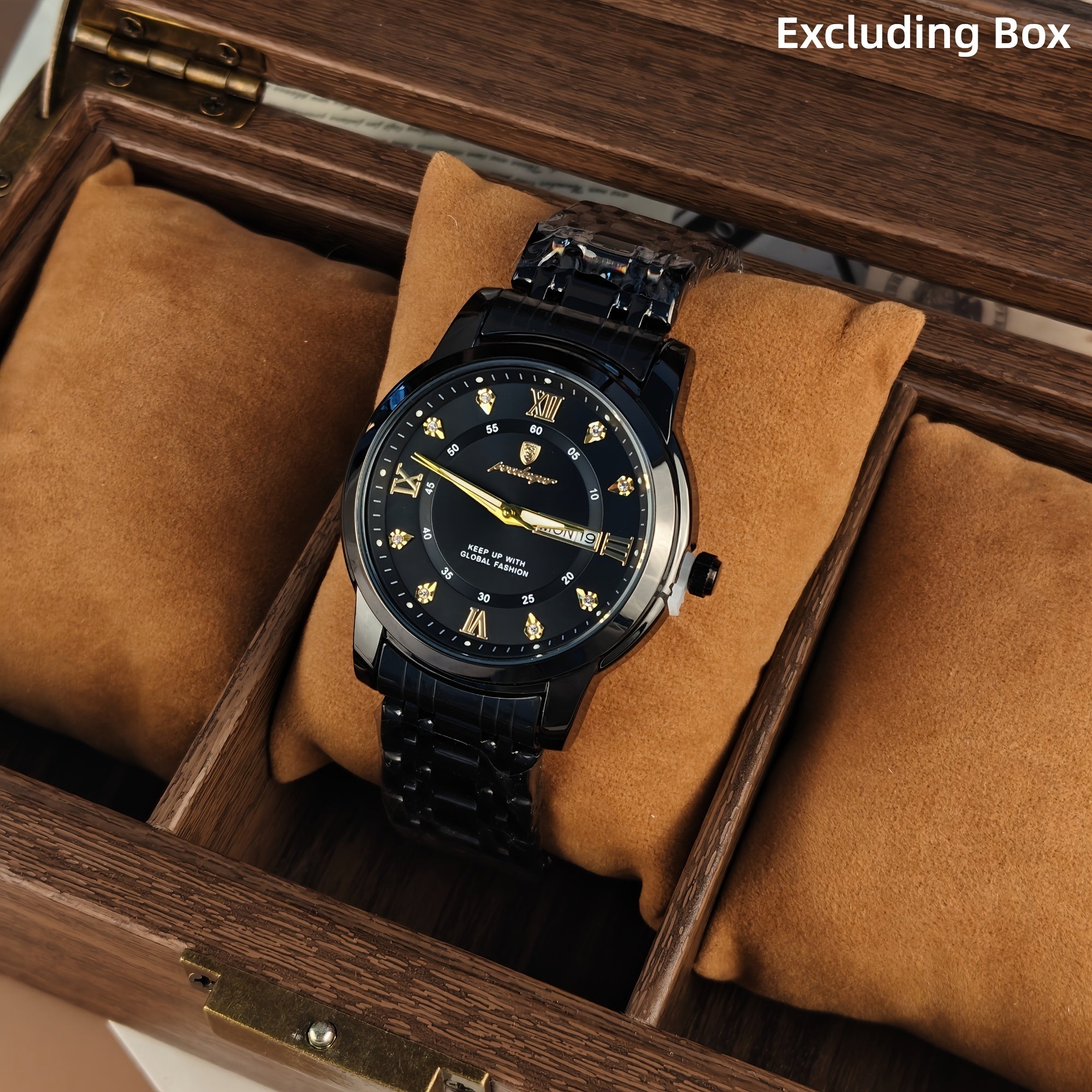 Luxury Sports Calendar Casual Fashion Men's Quartz Watch