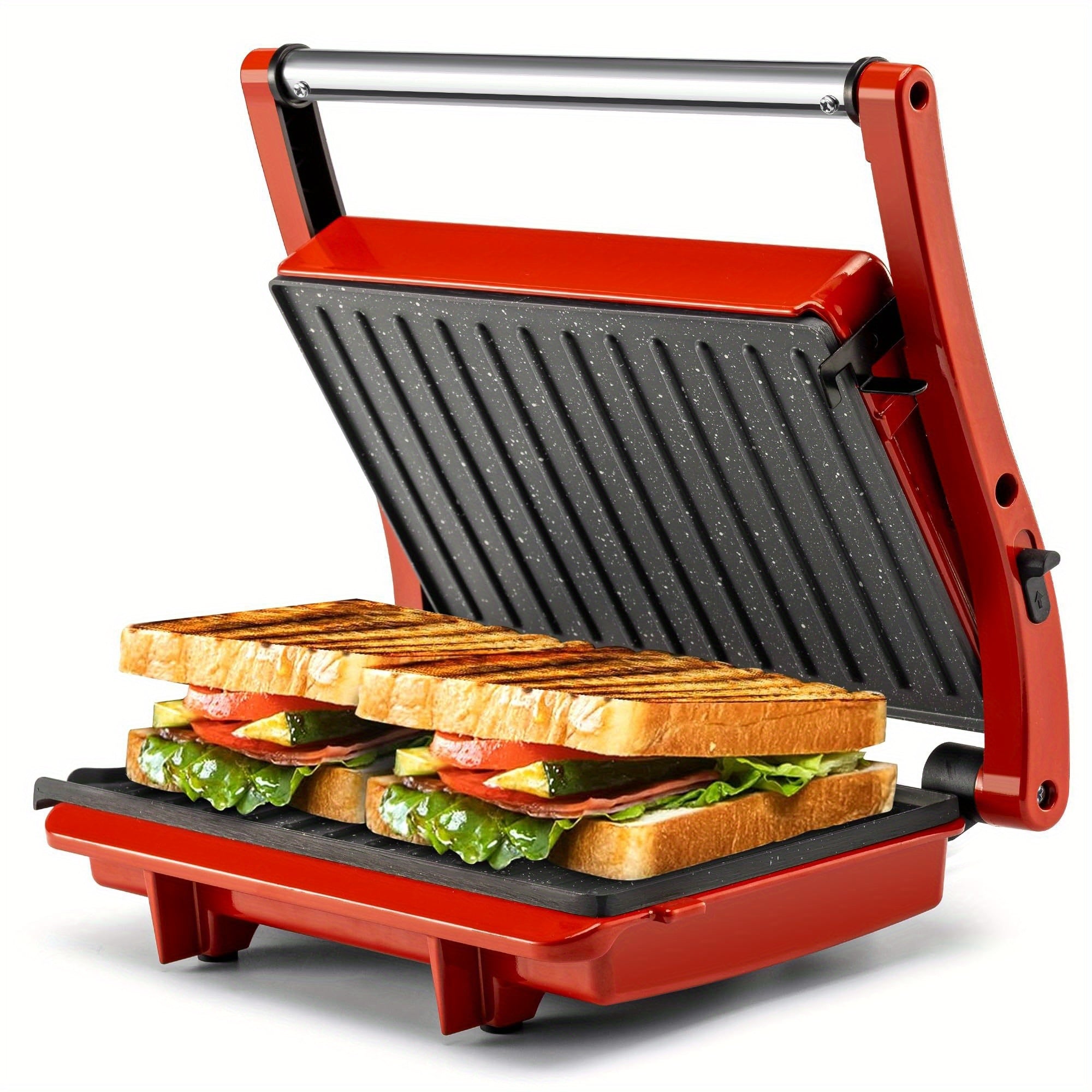 3-in-1 Electric Grill & Panini Press