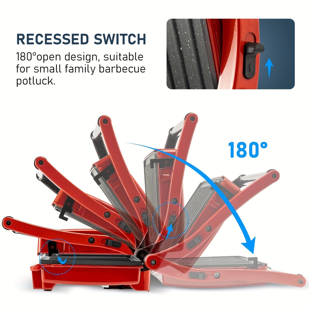 3-in-1 Electric Grill & Panini Press