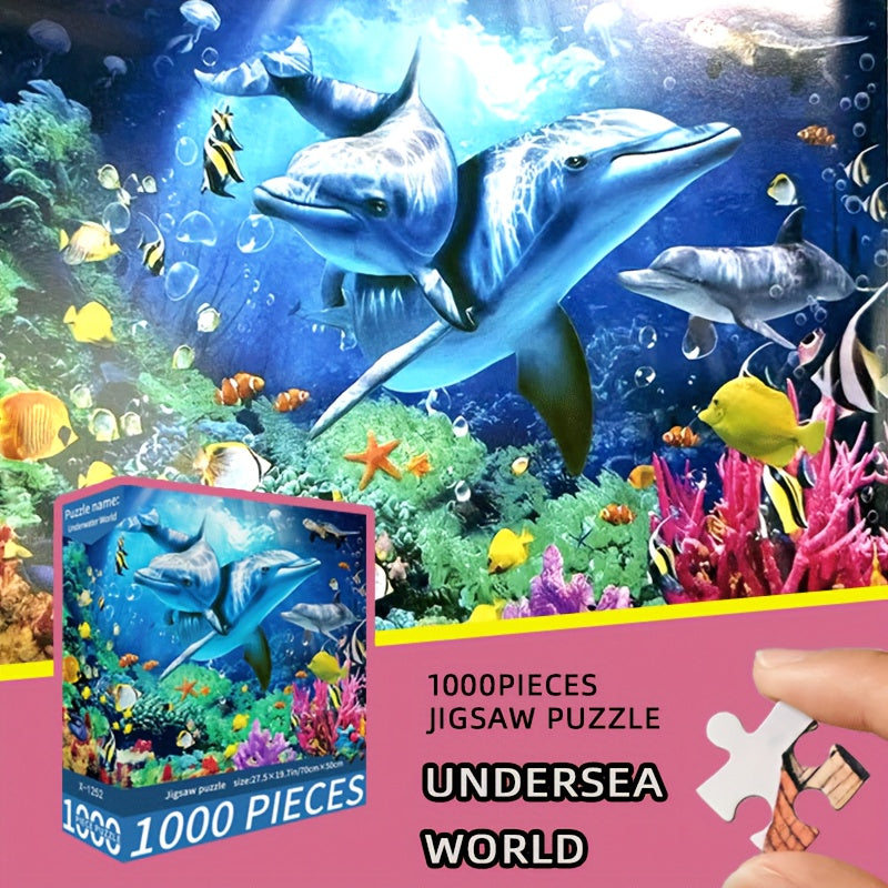 1000-Piece Whale Jigsaw Puzzle