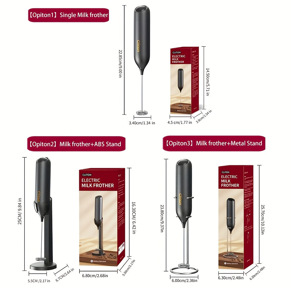 Electric Milk Frother – Portable Coffee Foam Maker