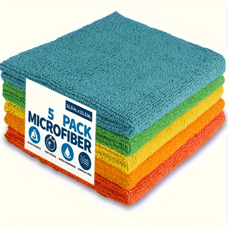 Ultra-Fine Microfiber Cleaning Cloths – Super Absorbent & Streak-Free