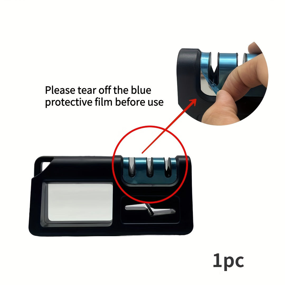 4-in-1 Manual Knife Sharpener