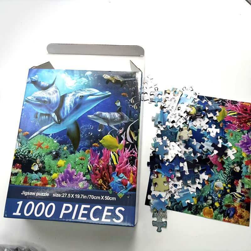 1000-Piece Whale Jigsaw Puzzle