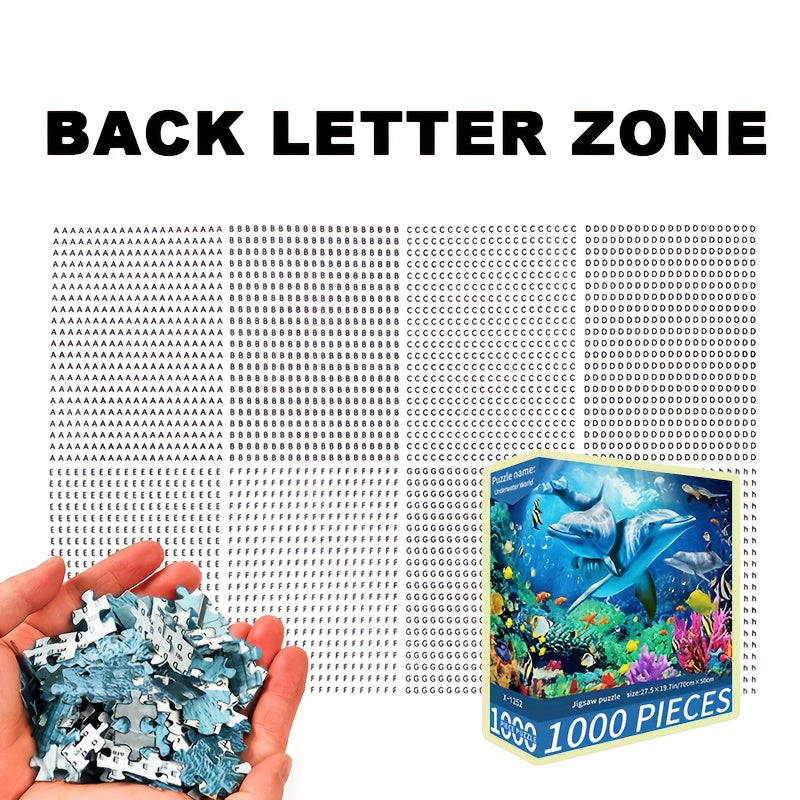 1000-Piece Whale Jigsaw Puzzle