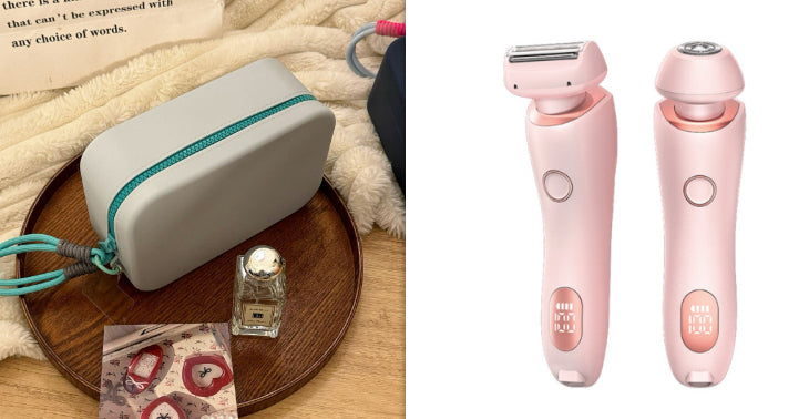 2-in-1 Women’s Electric Hair Remover – USB Rechargeable Wet & Dry Shaver