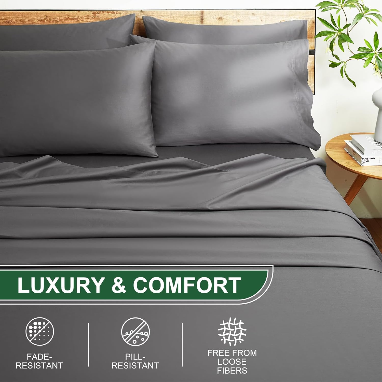 Luxury Bamboo Bed Sheet Set