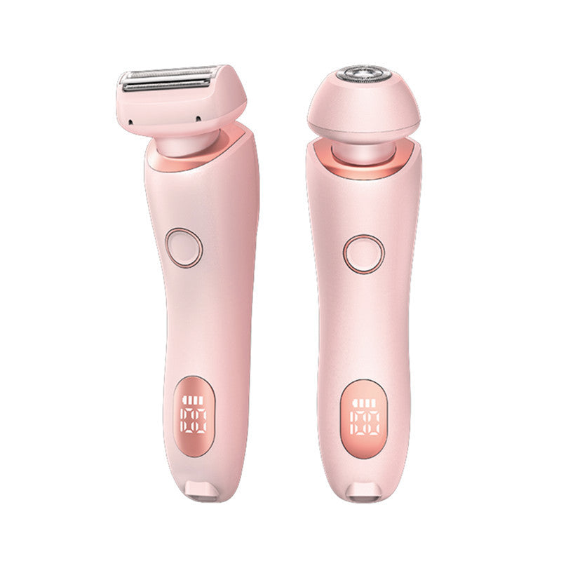 2-in-1 Women’s Electric Hair Remover – USB Rechargeable Wet & Dry Shaver