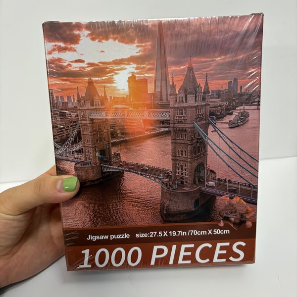 1000-Piece London Bridge Jigsaw Puzzle
