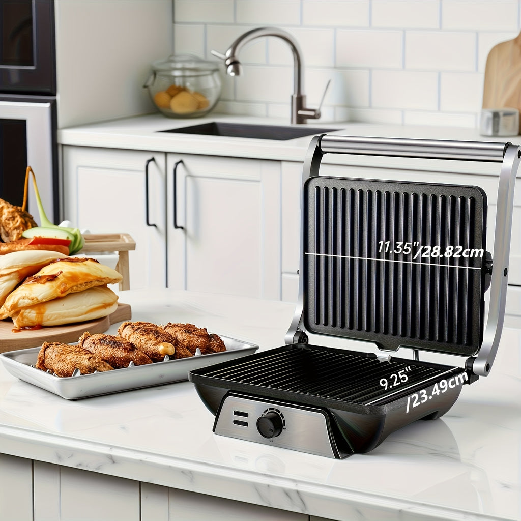 3-in-1 Electric Grill & Panini Press