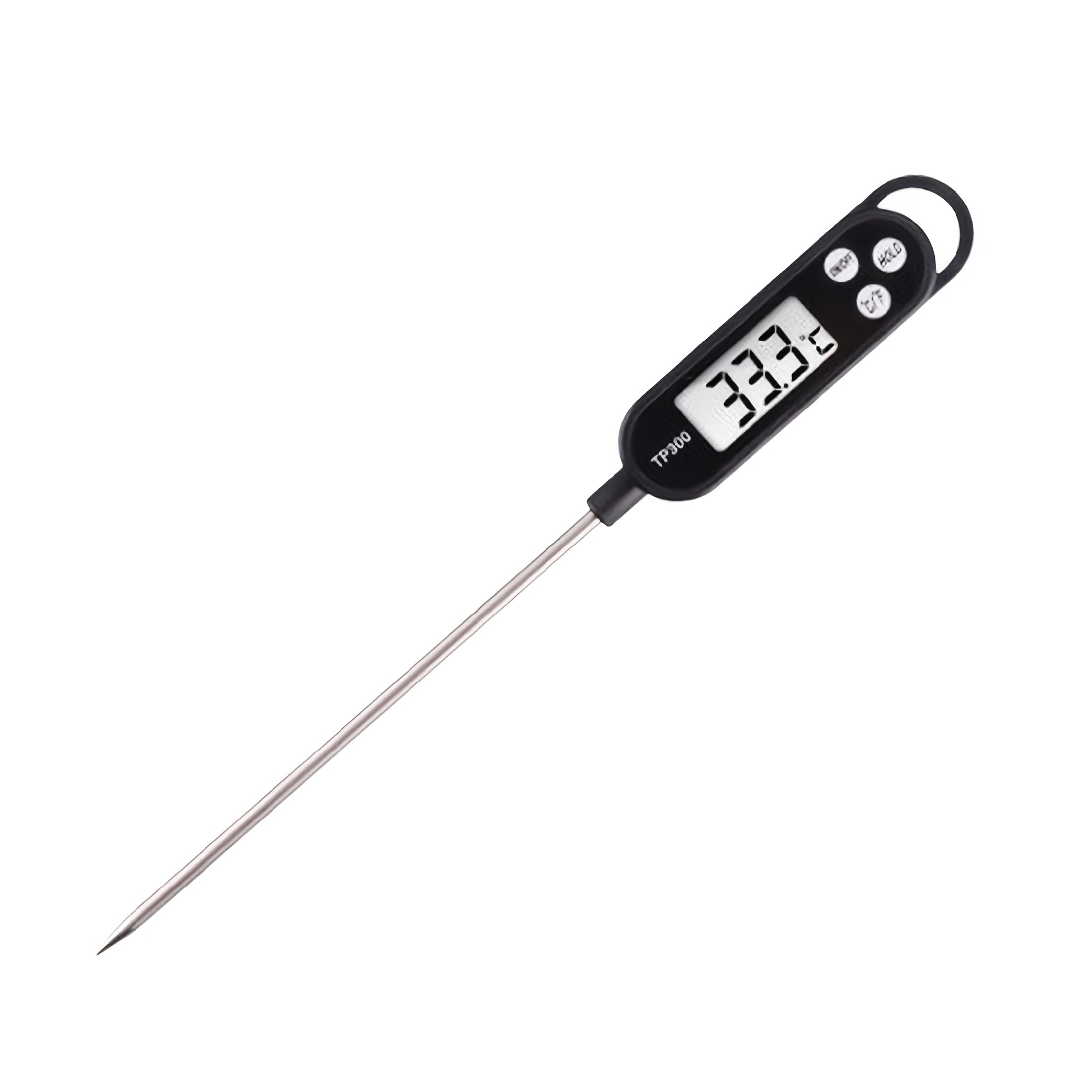 Digital Food Thermometer – Stainless Steel Probe Cooking Thermometer