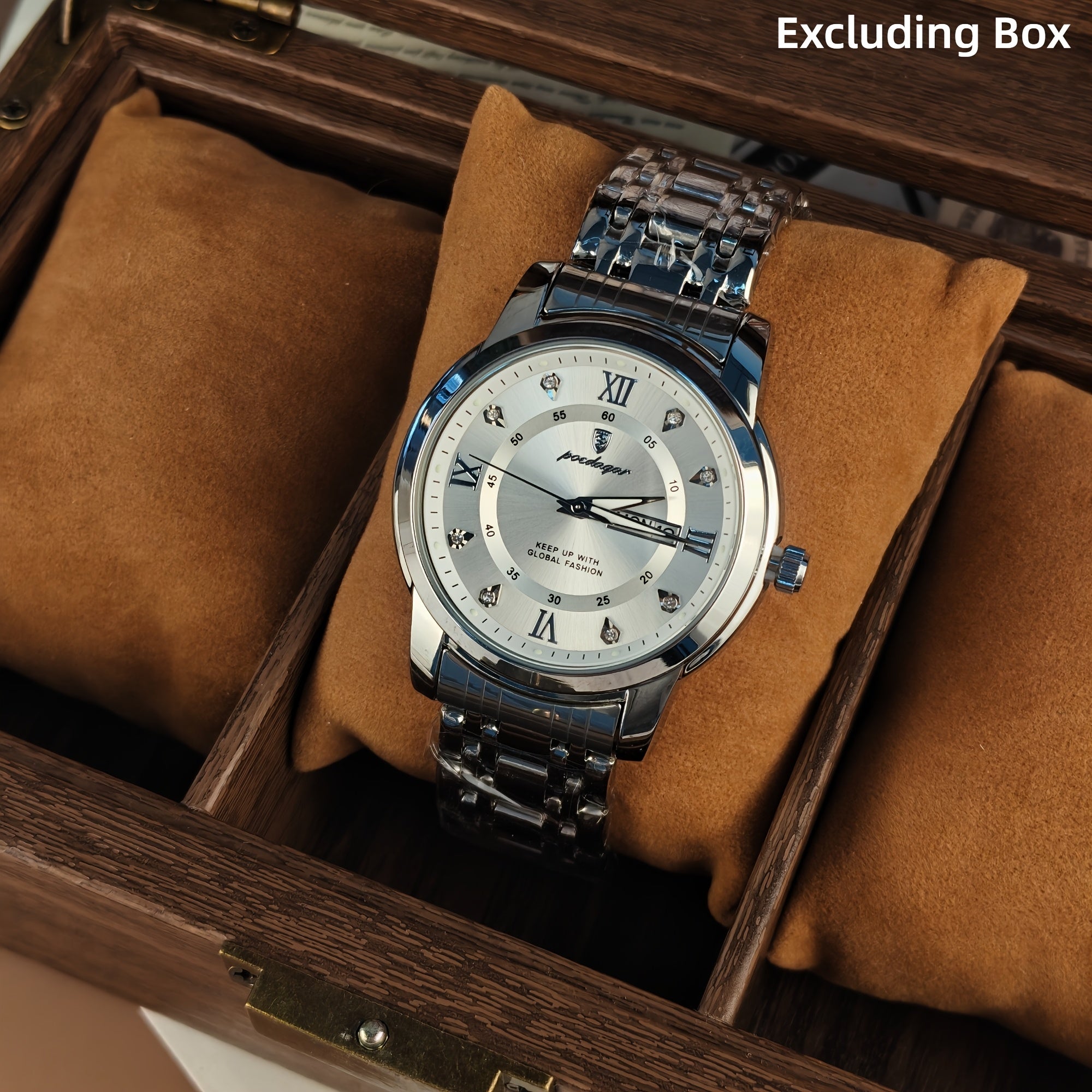 Luxury Sports Calendar Casual Fashion Men's Quartz Watch