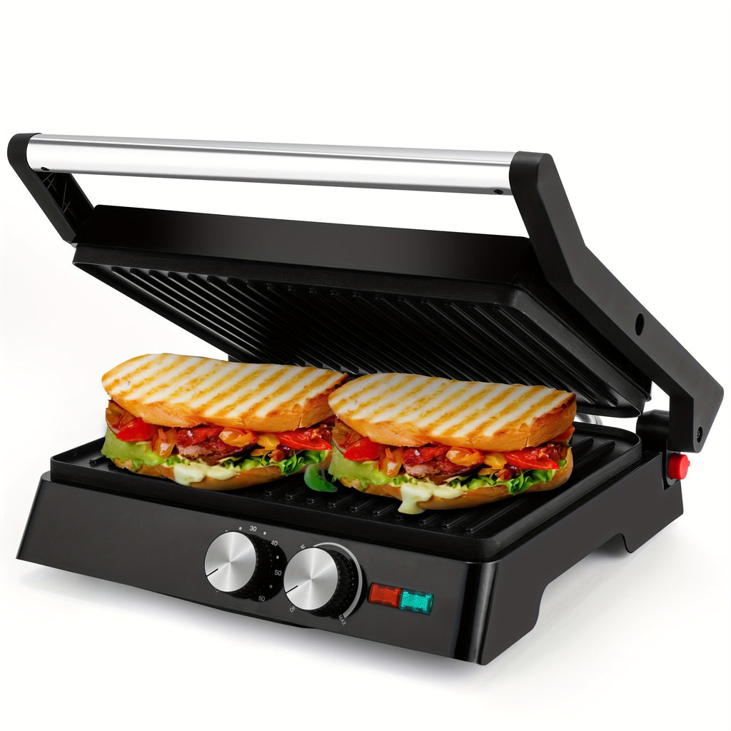 3-in-1 Electric Grill & Panini Press