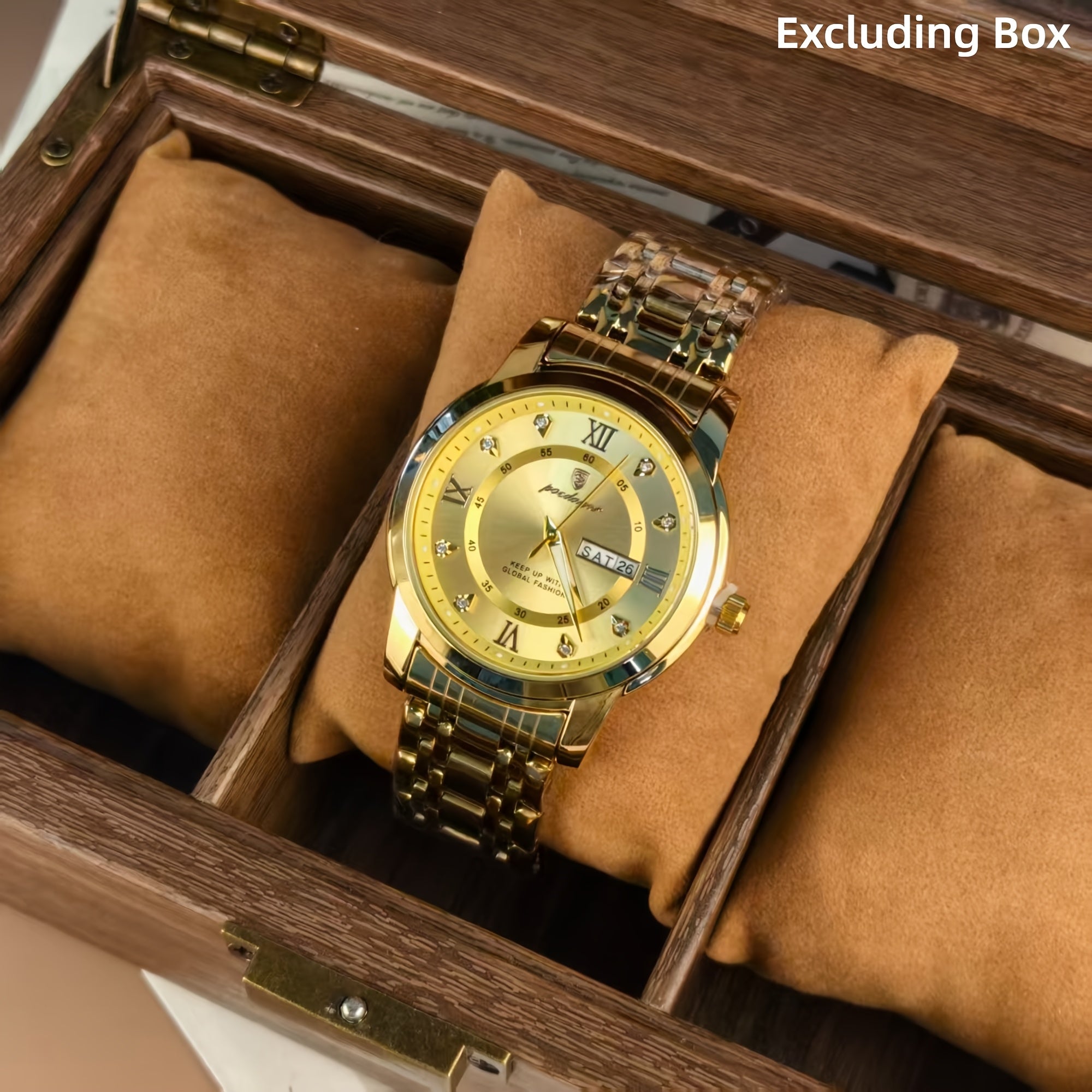 Luxury Sports Calendar Casual Fashion Men's Quartz Watch