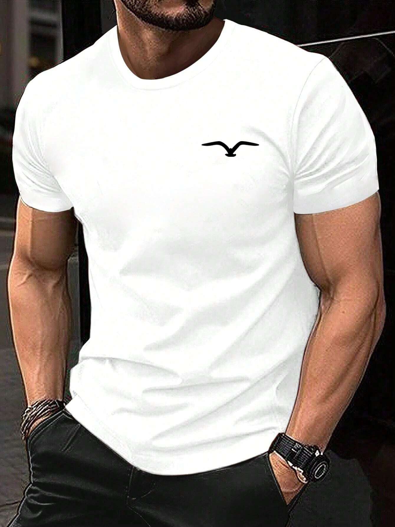 Men’s Classic White Cotton T-Shirt – Everyday Minimalist Te