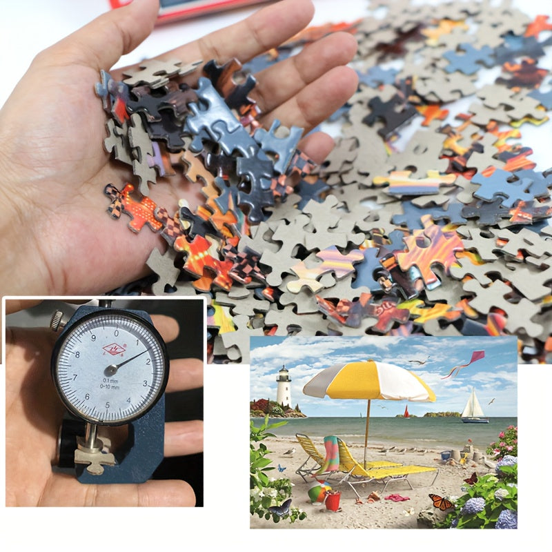 500-Piece Beach Jigsaw Puzzle