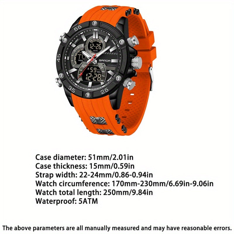 Multifunctional Sports Watch – Waterproof Digital Outdoor Watch