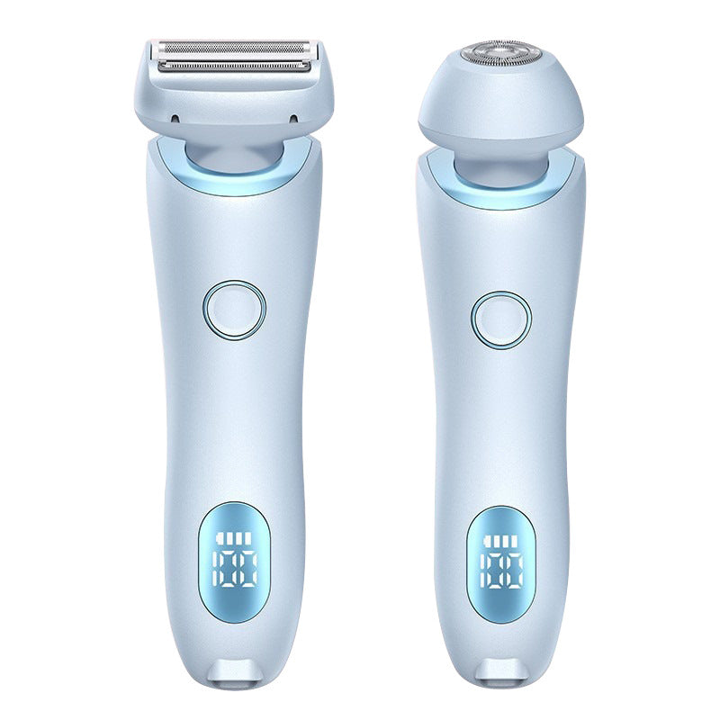 2-in-1 Women’s Electric Hair Remover – USB Rechargeable Wet & Dry Shaver