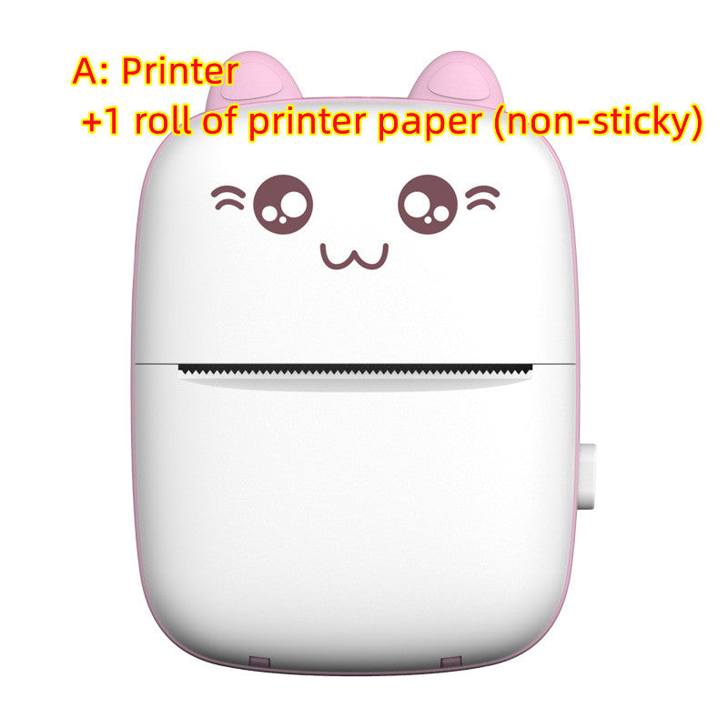 Portable Mini Bluetooth Printer – Inkless Pocket Photo &amp; Label Printer