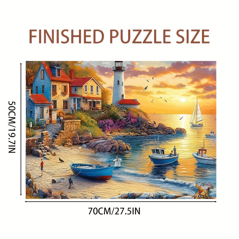 1000-Piece Beach Sunset Jigsaw Puzzle