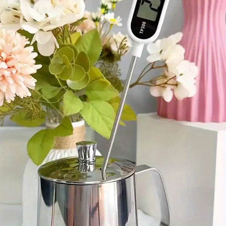 Digital Food Thermometer – Stainless Steel Probe Cooking Thermometer