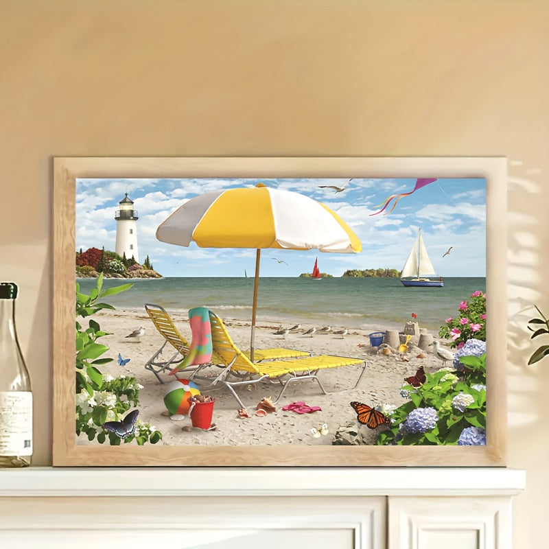 500-Piece Beach Jigsaw Puzzle