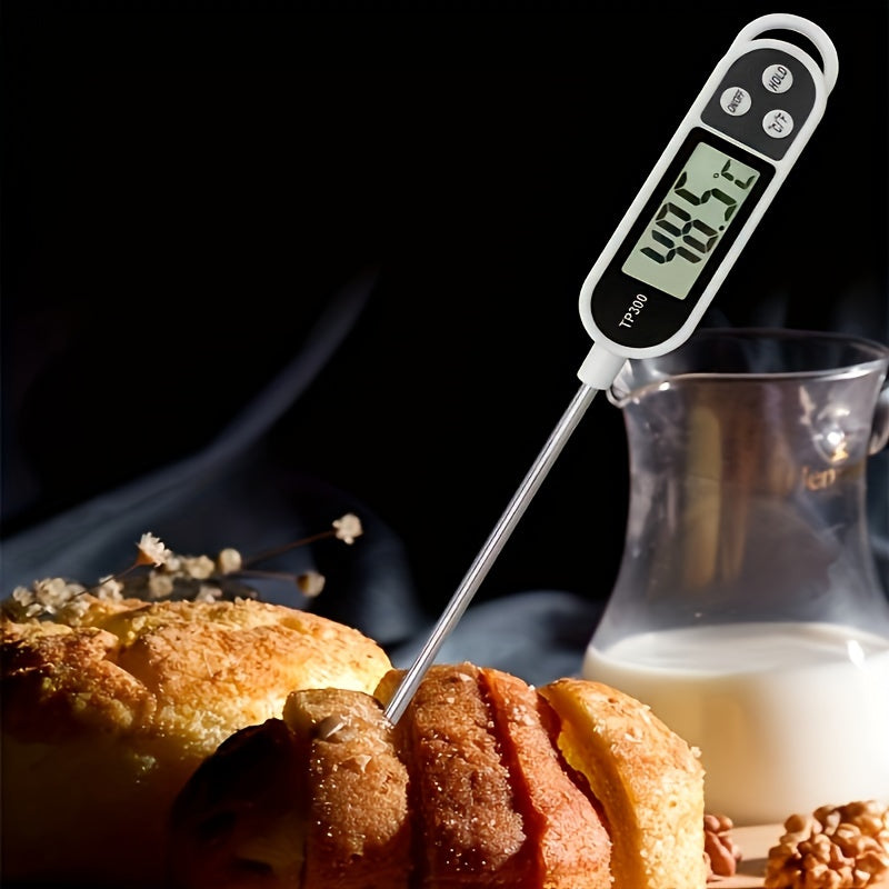 Digital Food Thermometer – Stainless Steel Probe Cooking Thermometer