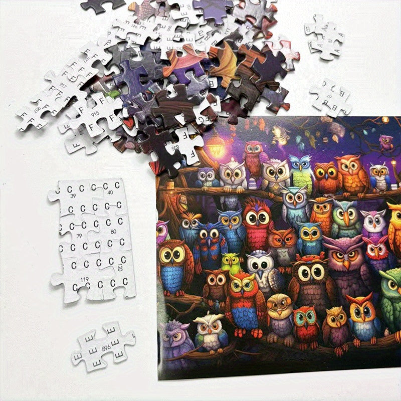 1000-Piece Forest Owl Jigsaw Puzzle
