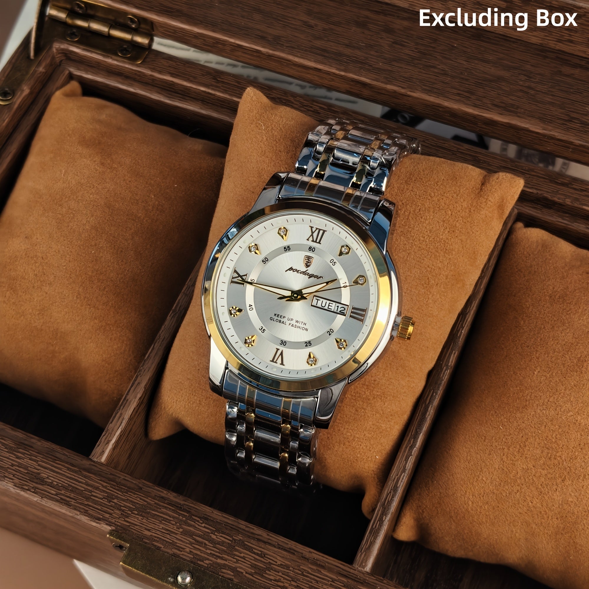 Luxury Sports Calendar Casual Fashion Men's Quartz Watch