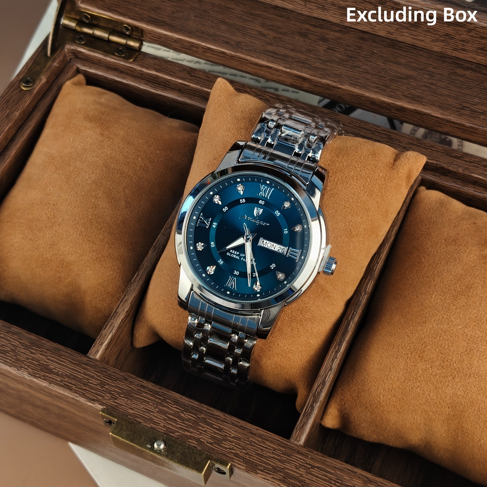 Luxury Sports Calendar Casual Fashion Men's Quartz Watch