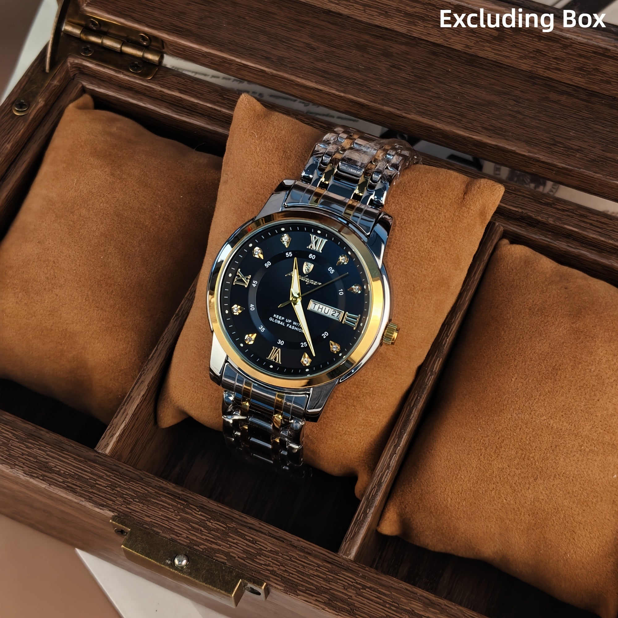 Luxury Sports Calendar Casual Fashion Men's Quartz Watch