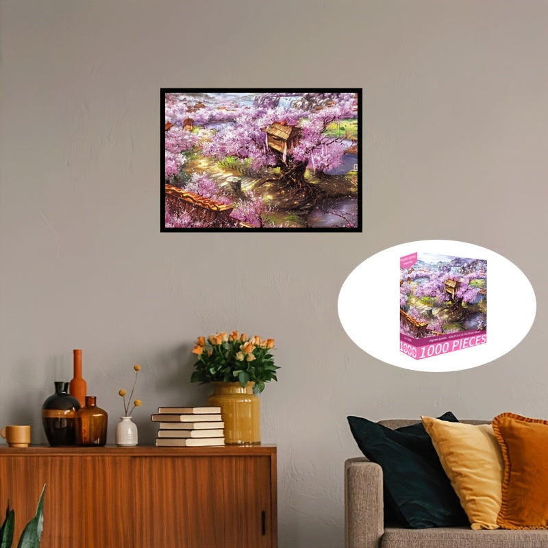 1000-Piece Sakura Cherry Blossom Puzzle